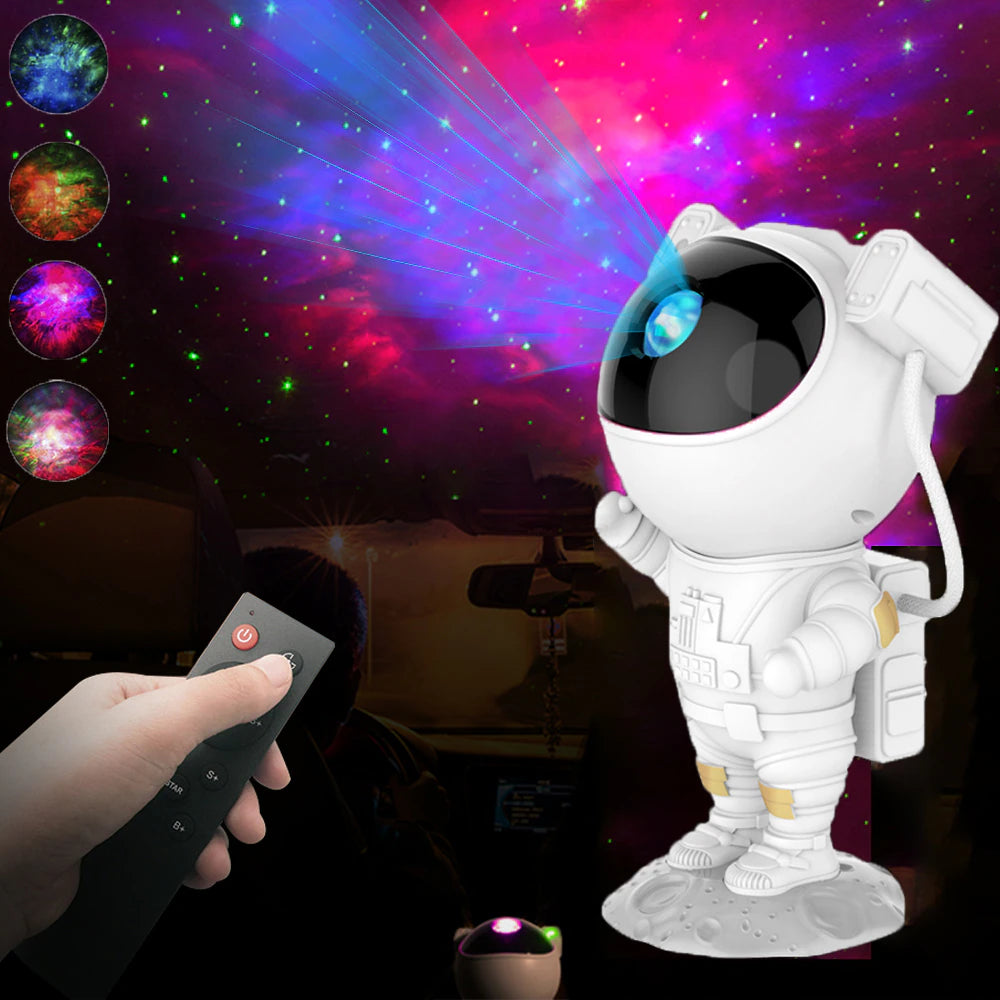 Astronaut Galaxy Starry Projector Night Light – Lamp-o-Products